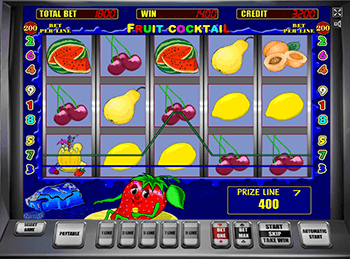 В казино игра Fruit Cocktail на деньги